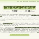 Screenshot of the BIRLS.org website